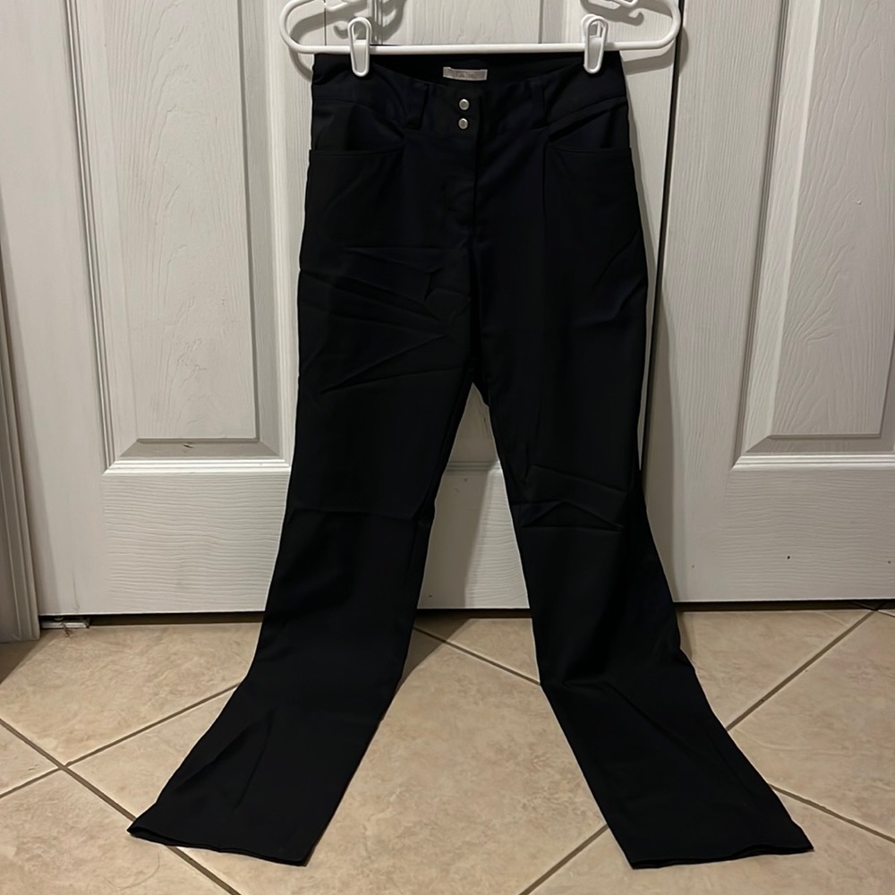 (adidas) black golf pants